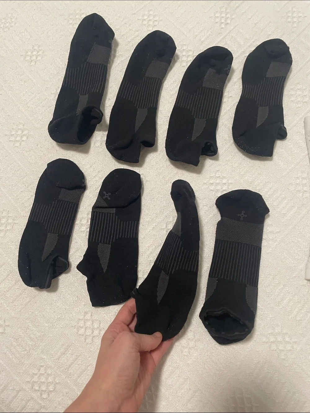🖤5/$25 5 pair tommie copper No-Show Athletic Socks compression